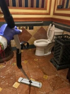 Restroom sanitization and restocking in largo